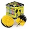 Drill Brush Power Scrubber By Useful Products 5 in W 5 in L Brush, Yellow Y-S-5O-QC-DB - alternate 1